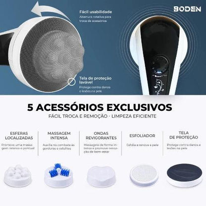 Massageador Modelador e Drenagem Linfática - Boden SlimFit™