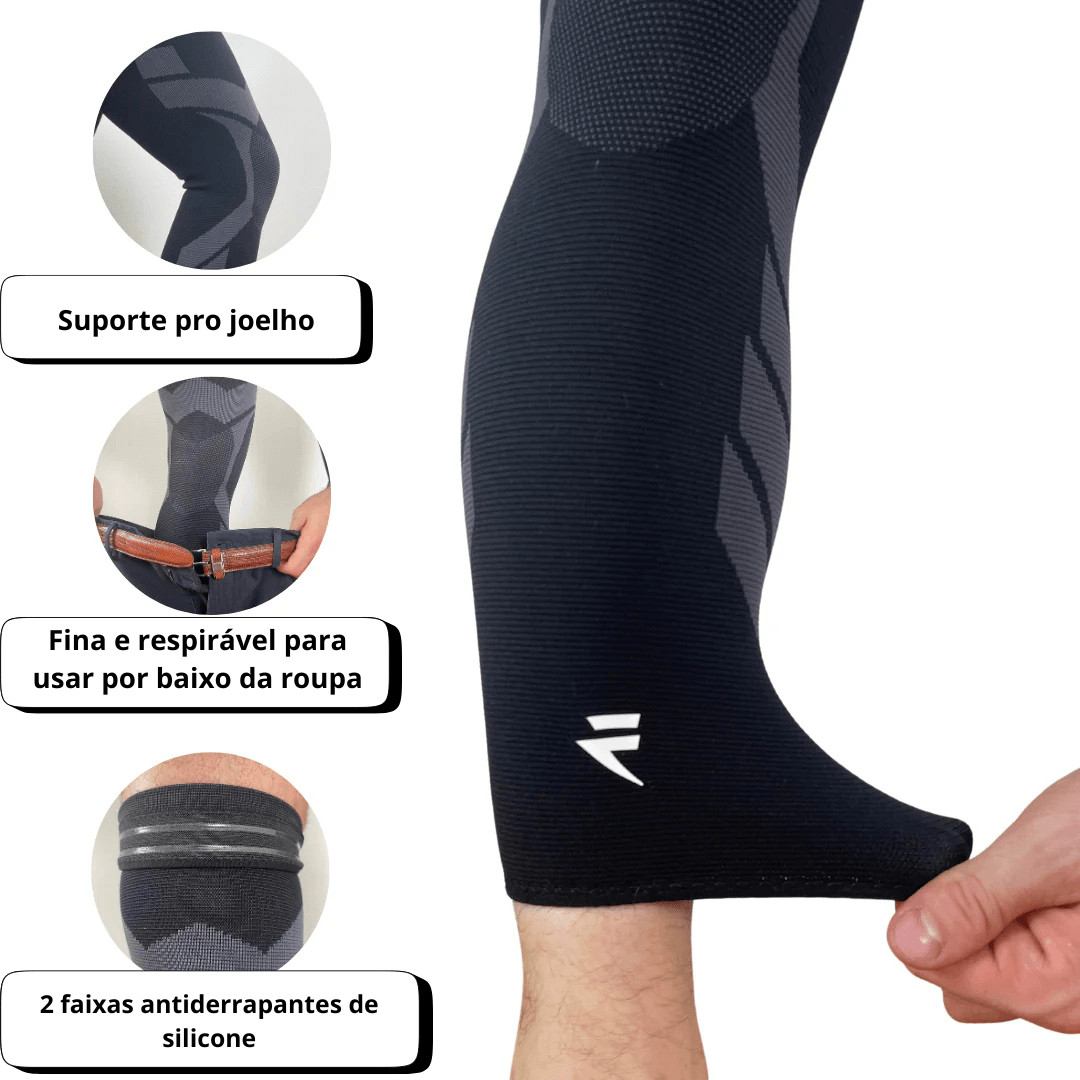 Meias de Compressão Para Joelhos e Pernas - PowerKnee™