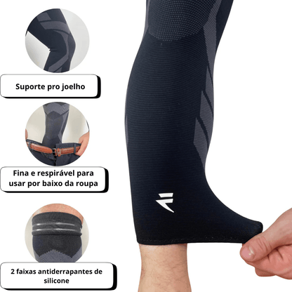 Meias de Compressão Para Joelhos e Pernas - PowerKnee™