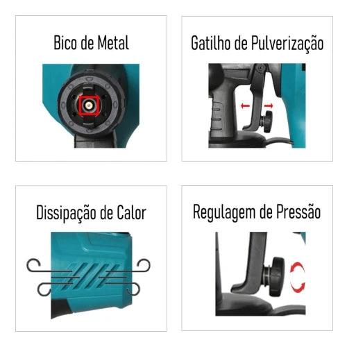 Pulverizador de Tinta Elétrico - PowerSpray®