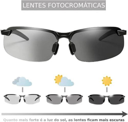 Óculos Fotocromático Polarizado MaxVision®